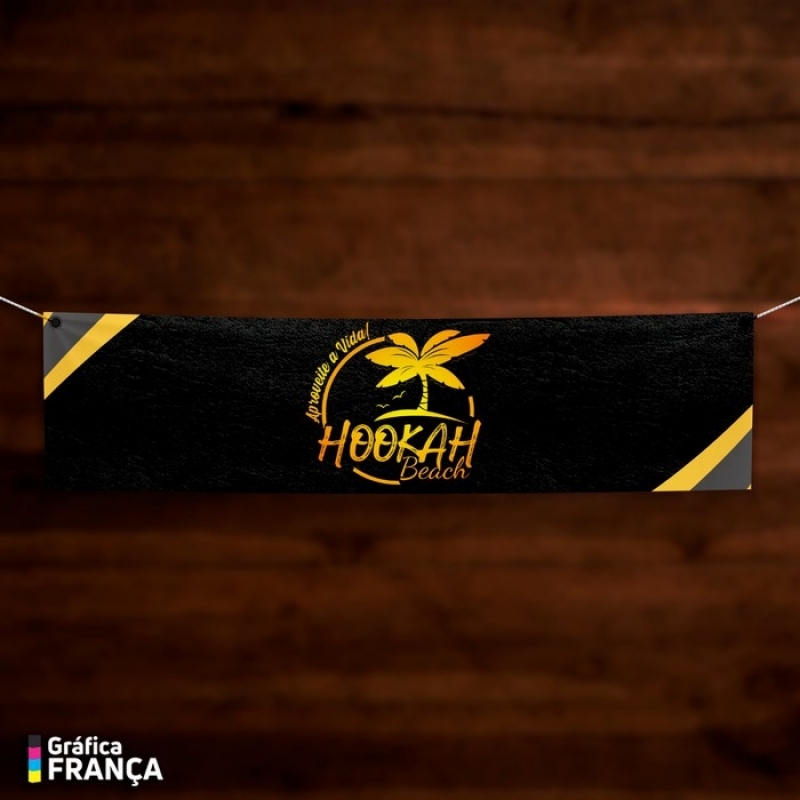 Banner de Lona Personalizado Cotação Nova Gama - Banner Personalizado para Festa