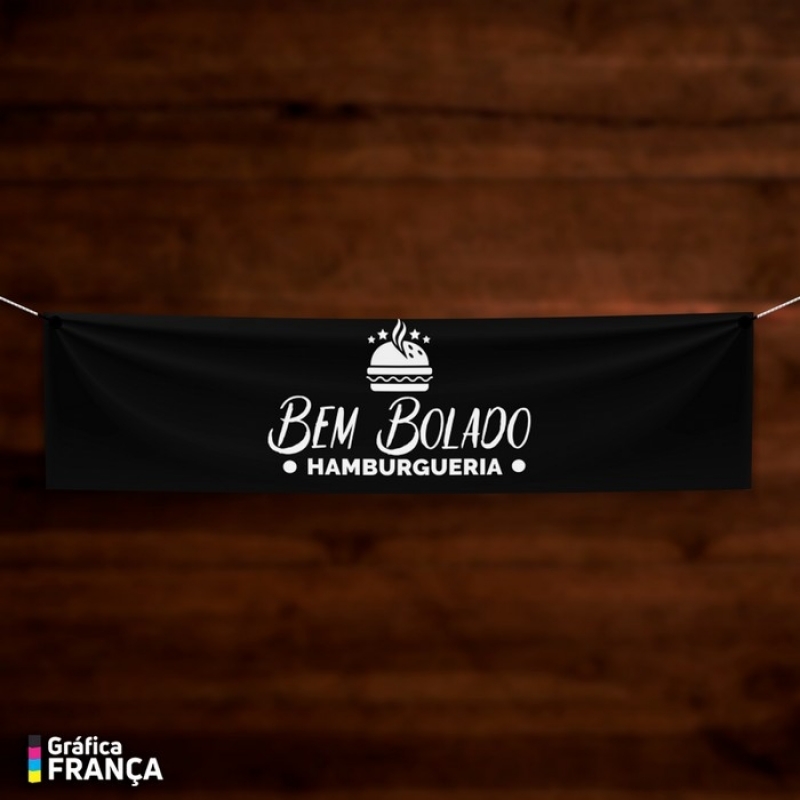 Banner de Parede Personalizado Cotação Condomínio Santa Mônica - Banner Personalizado