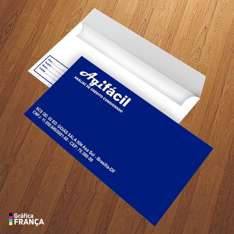 Envelope com Janela Personalizado Preço BIOTIC - Envelope de Carta Personalizado