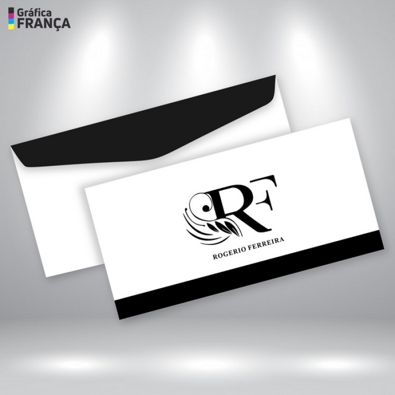 Envelope de Carta Personalizado Ceilândia - Envelope de Carta Personalizado