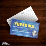 cartão visita personalizado atacado Vila Planalto