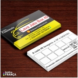 valor de cartão de visita formato personalizado Nova Gama